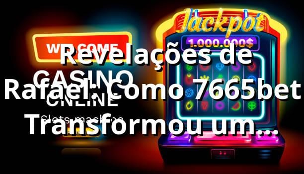 🎲 Revelações de Rafael: Como 7665bet Transformou um Cético em Apostador Informado